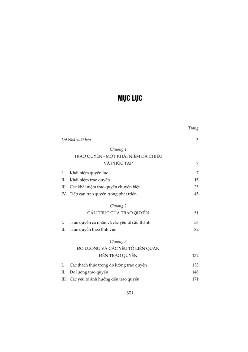 Trao Quyền - Từ Lý Thuyết Đến Thực Tế (Sách Chuyên Khảo, Xuất Bản Lần Thứ Hai) - PGS. TS. Vũ Trọng Lâm, ThS. Lê Thanh Tùng