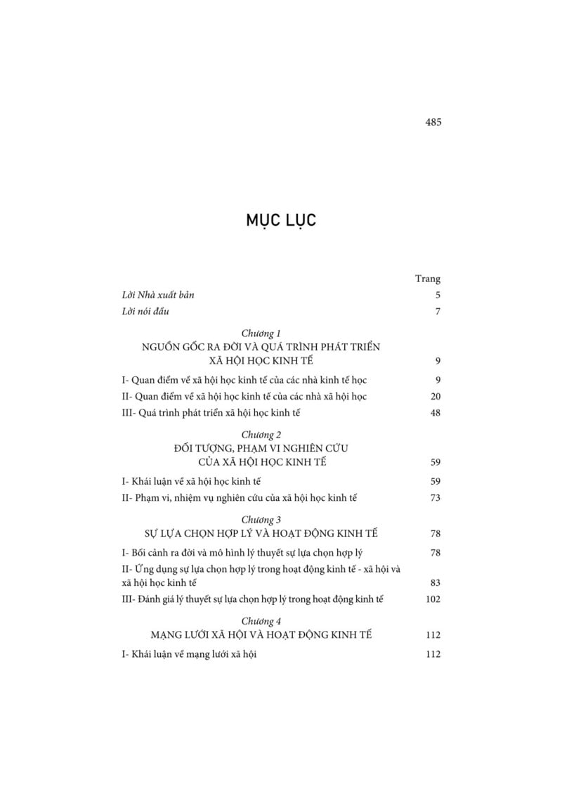 Xã Hội Học Kinh Tế (Sách Chuyên Khảo) - TS. Phạm Đi