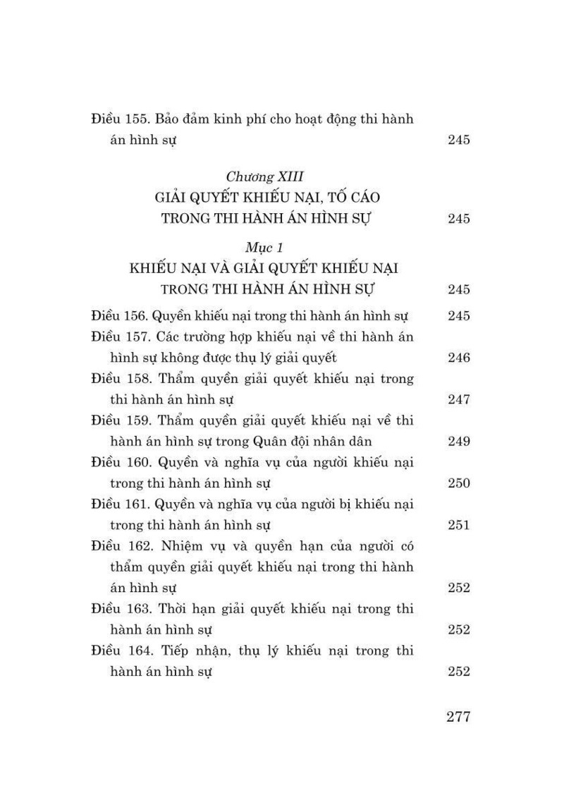 Luật Thi Hành Án Hình Sự Năm 2025 - Quốc Hội