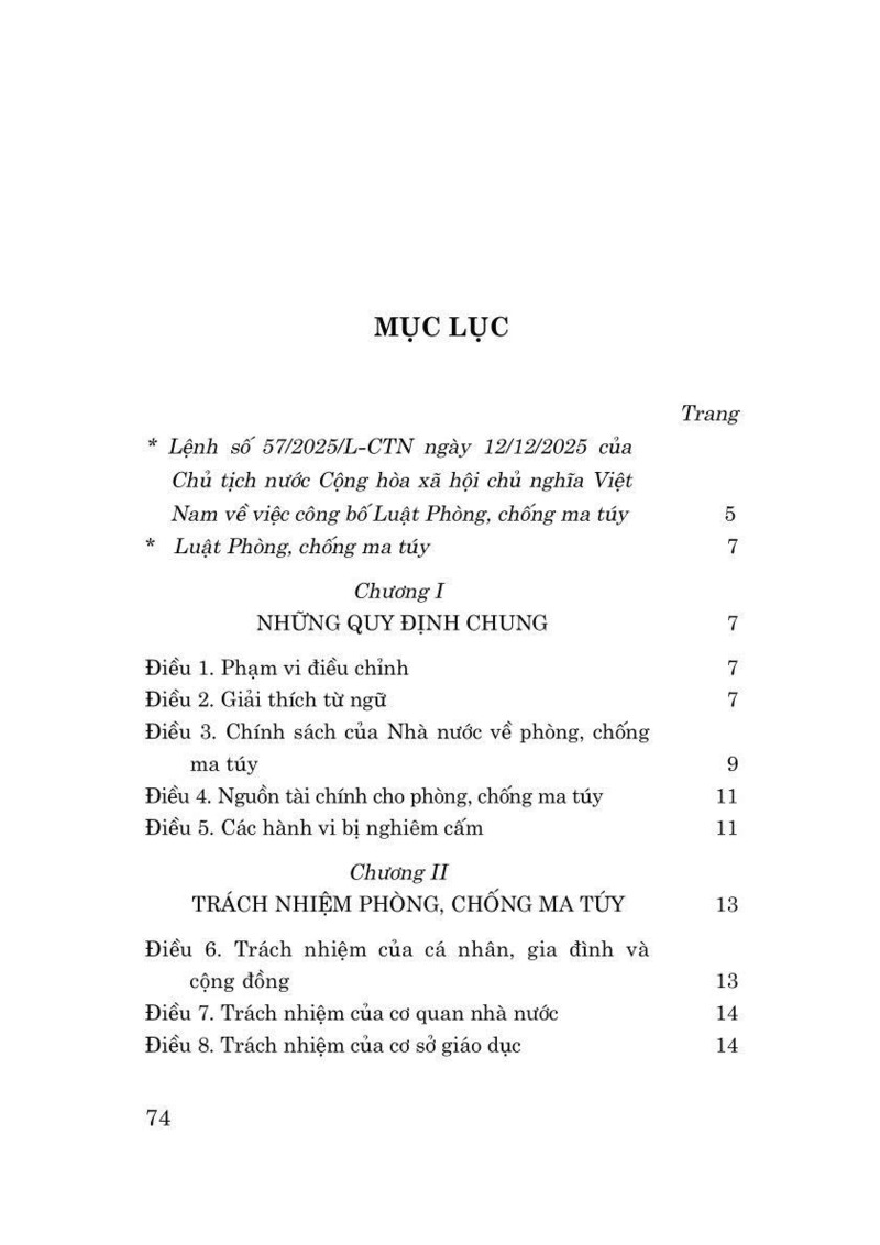 Luật Phòng, Chống Ma Túy Năm 2025 (CTQG) - Quốc Hội