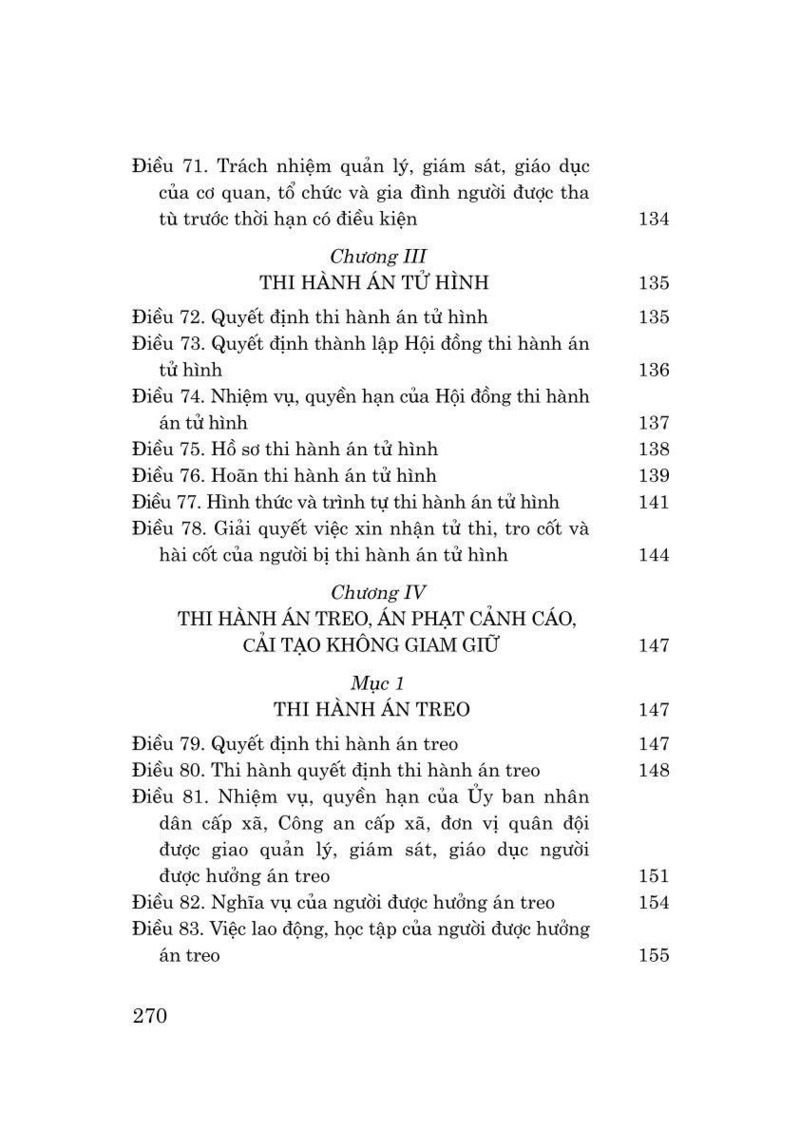 Luật Thi Hành Án Hình Sự Năm 2025 - Quốc Hội