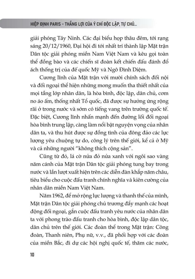 Hiệp Định Paris - Thắng Lợi Của Ý Chí Độc Lập, Tự Chủ Và Chính Nghĩa Việt Nam - Bìa Cứng -  
Nguyễn Thị Bình