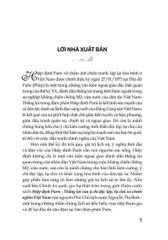Hiệp Định Paris - Thắng Lợi Của Ý Chí Độc Lập, Tự Chủ Và Chính Nghĩa Việt Nam - Bìa Cứng -  
Nguyễn Thị Bình