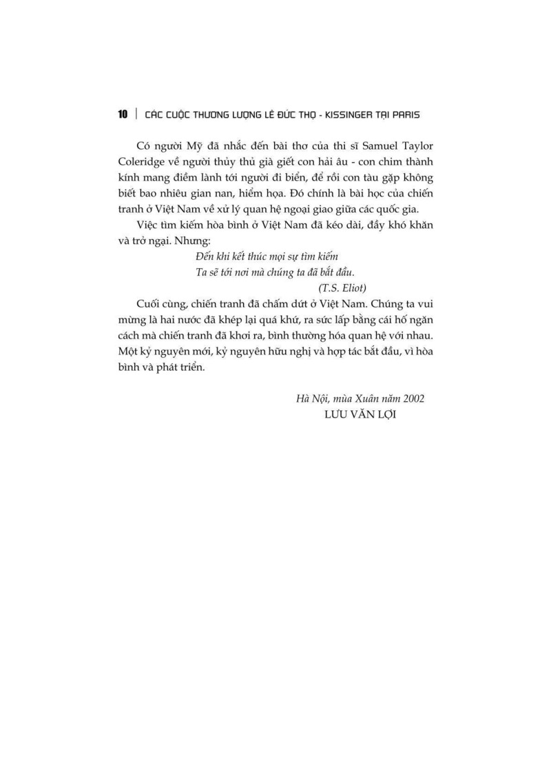 Các Cuộc Thương Lượng Lê Đức Thọ - Bìa Cứng - Kissinger Tại Paris - Lưu Văn Lợi, Nguyễn Anh Vũ