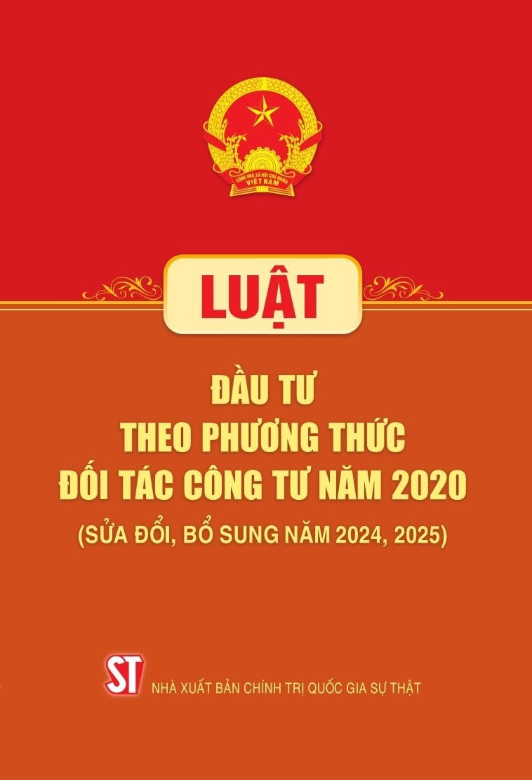 Luật Đầu Tư Theo Phương Thức Đối Tác Công Tư Năm 2020 (Sđ, Bs Năm 2024,2025) - Quốc hội