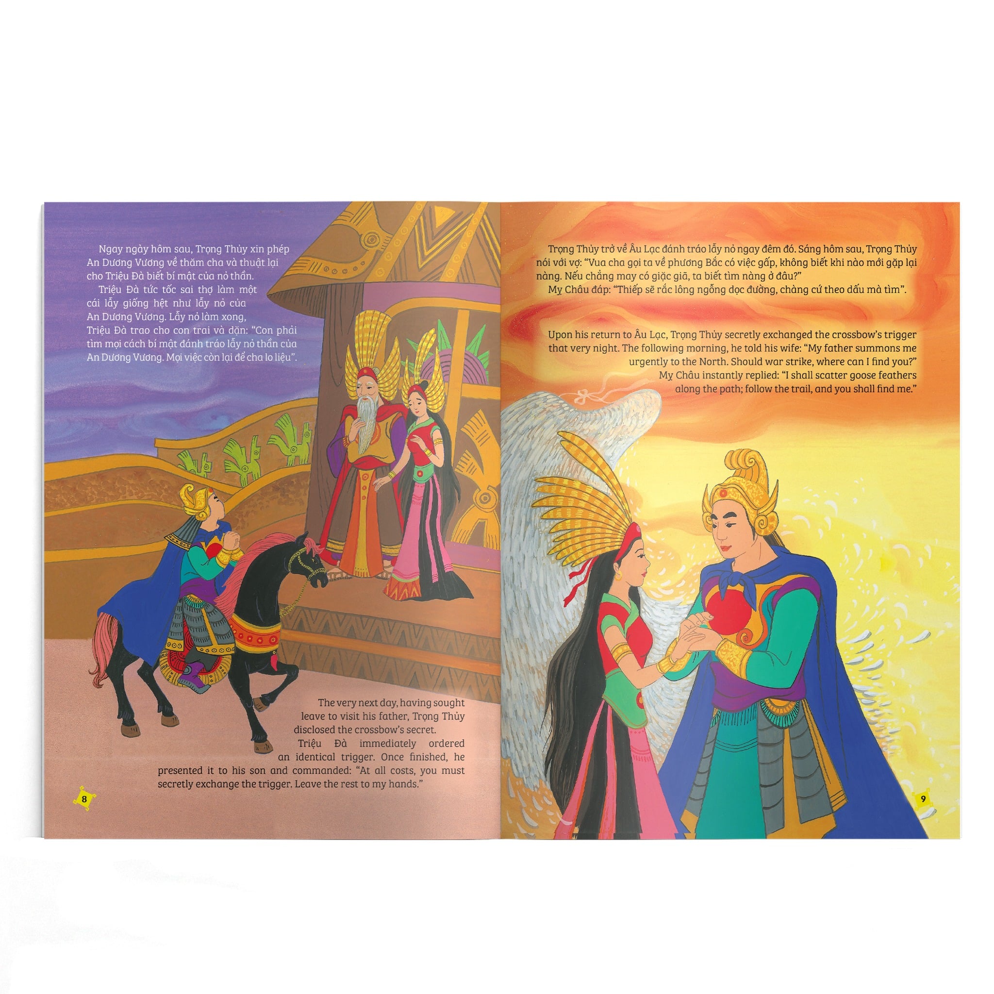 Truyện Cổ Tích Việt Nam Đặc Sắc - 10 Tập - Song Ngữ