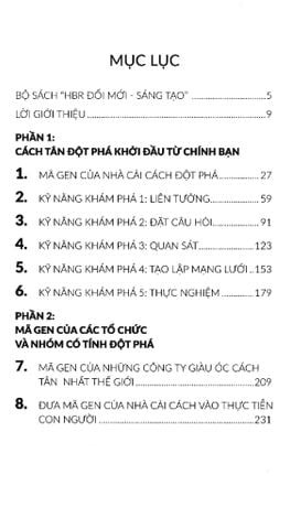 Combo 3 Quyển: Giải Pháp Cho Đổi Mới Sáng Tạo + Mã Gen Của Nhà Cải Cách + Đổi Mới Từ Cốt Lõi
