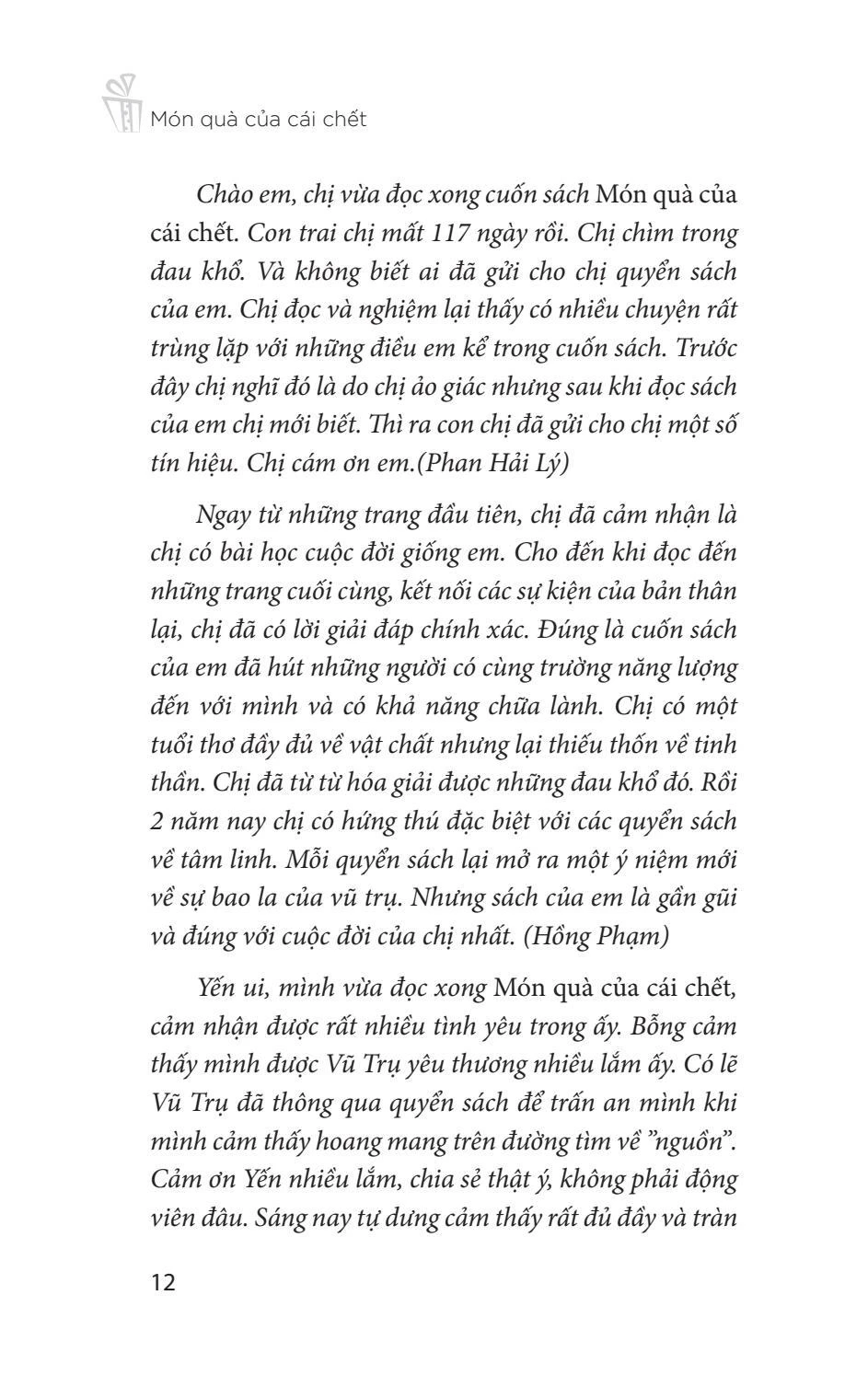 Món Quà Của Cái Chết - Bản Chất Của Cái Chết, Cuộc Sống Và Tình Yêu - Phạm Hải Yến