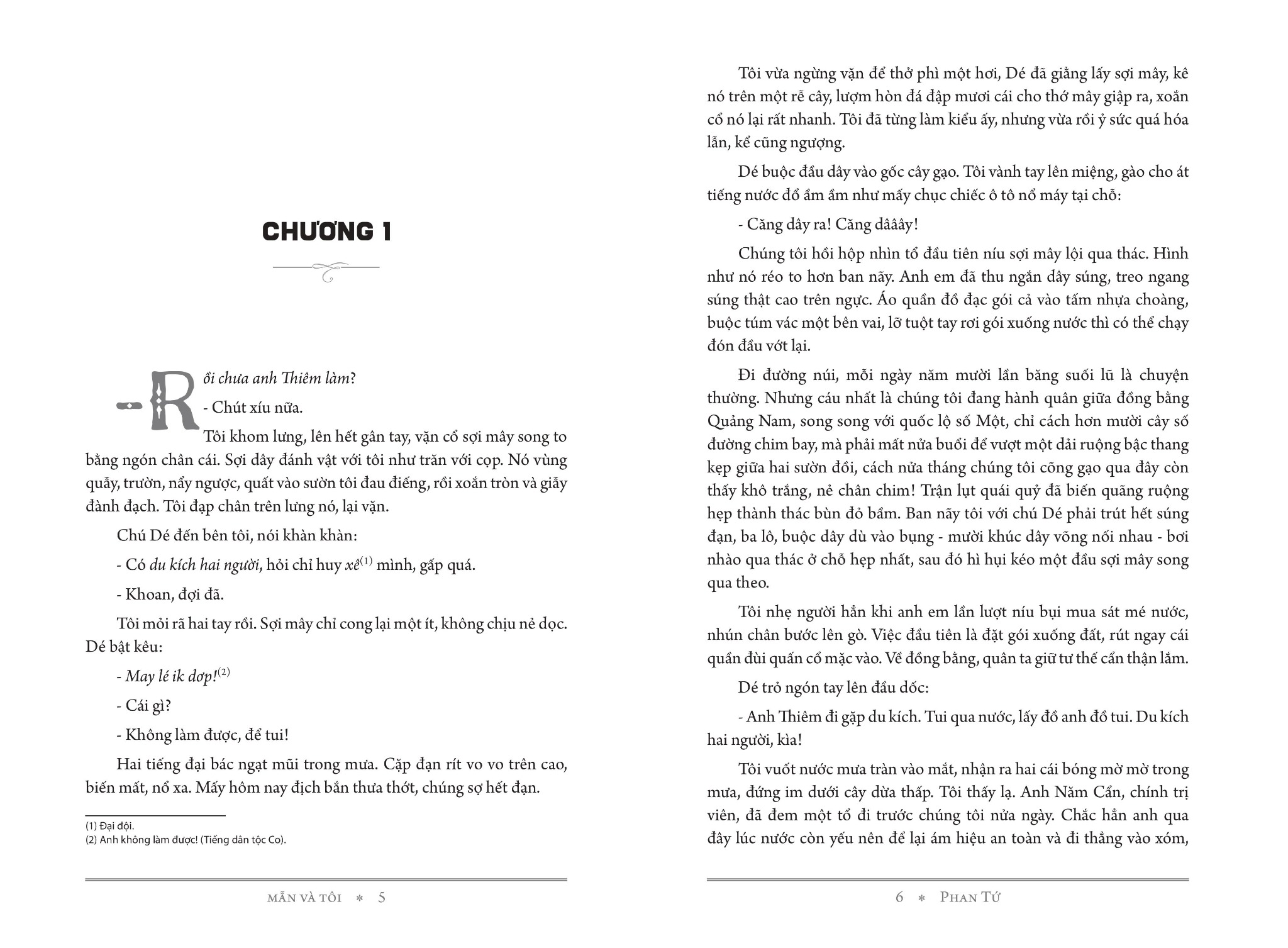 Tủ Sách Thanh Niên - Mẫn Và Tôi - 
Phan Tứ