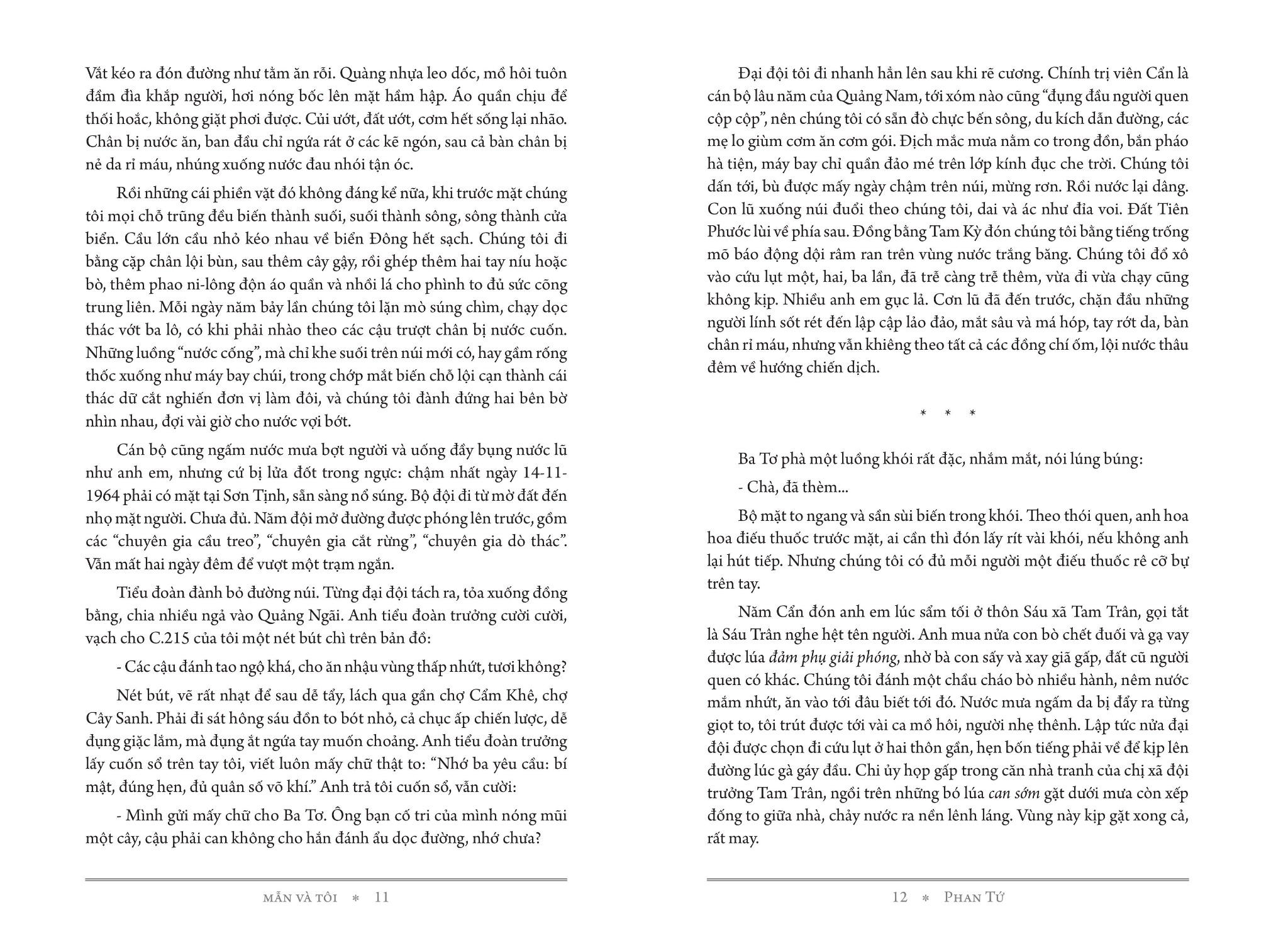 Tủ Sách Thanh Niên - Mẫn Và Tôi - 
Phan Tứ