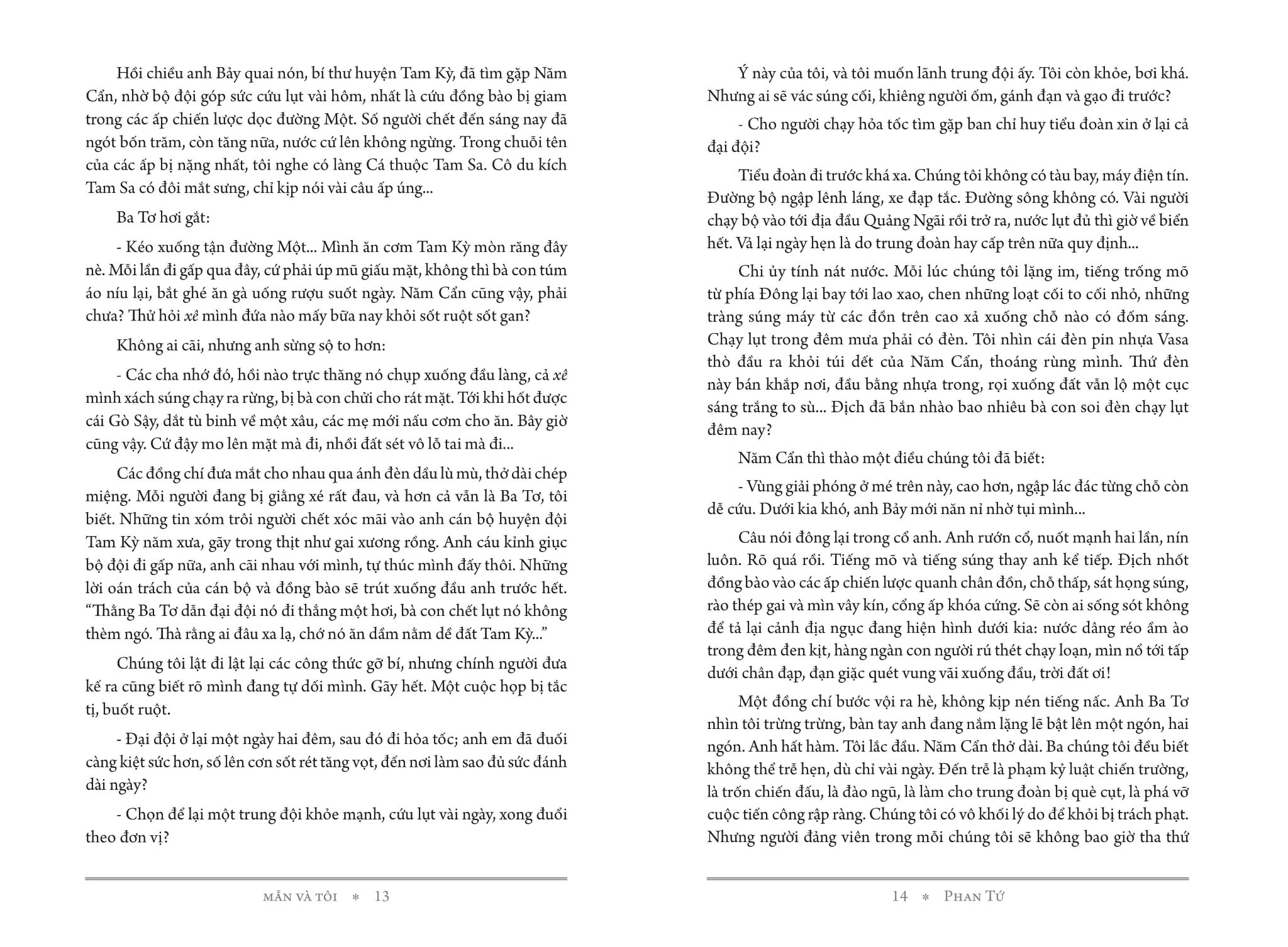 Tủ Sách Thanh Niên - Mẫn Và Tôi - 
Phan Tứ