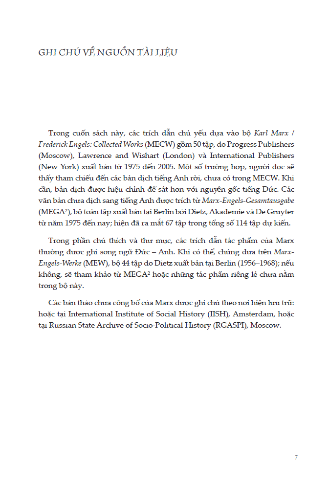 Karl Marx & Dòng Suy Tư Chưa Khép Lại - Những Năm Cuối Đời - Marcello Musto