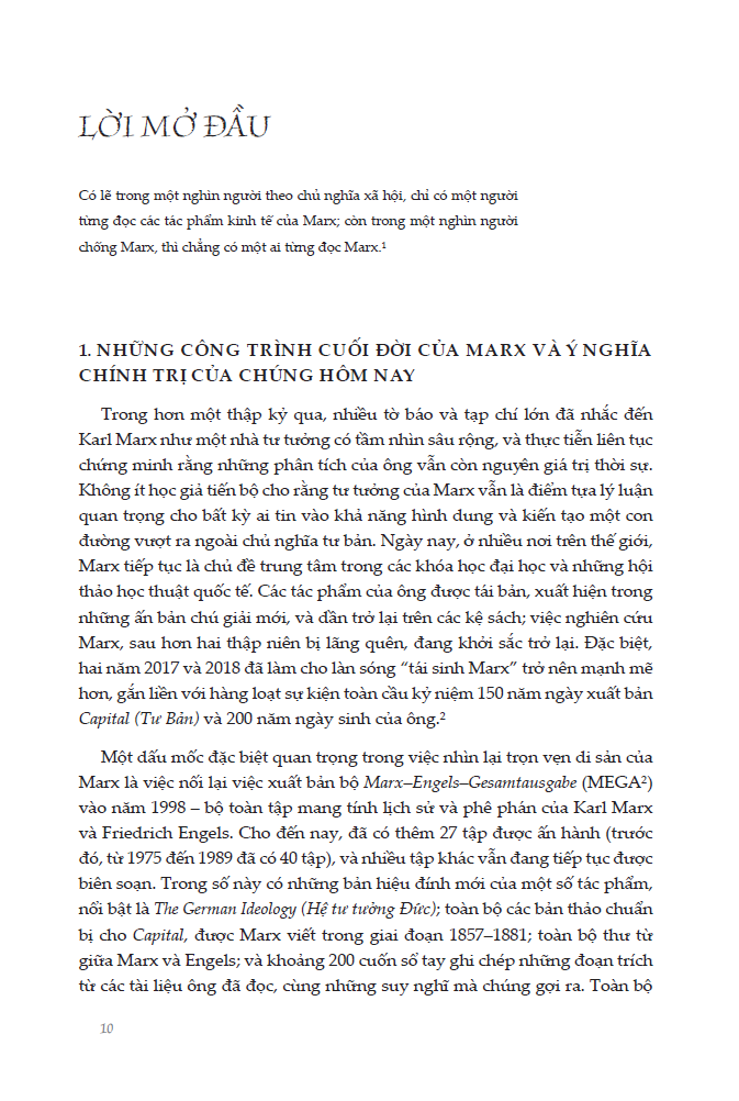 Karl Marx & Dòng Suy Tư Chưa Khép Lại - Những Năm Cuối Đời - Marcello Musto