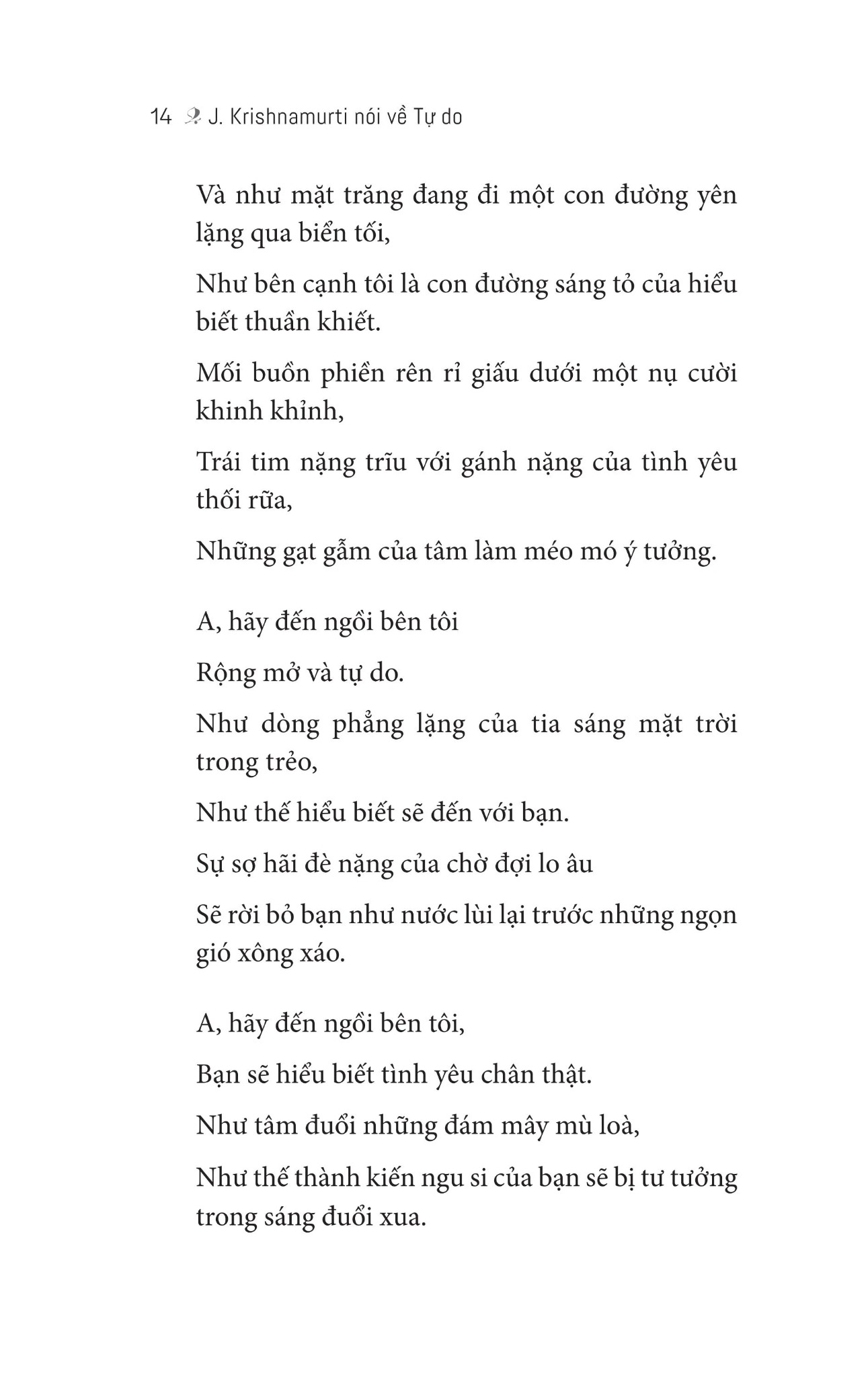 J. Krishnamurti Nói Về Tự Do - J. Krishnamurti
