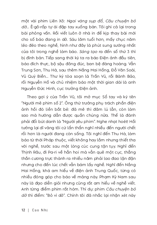 Chuyện Người Mê Phim Số 2 - Cao Nhị