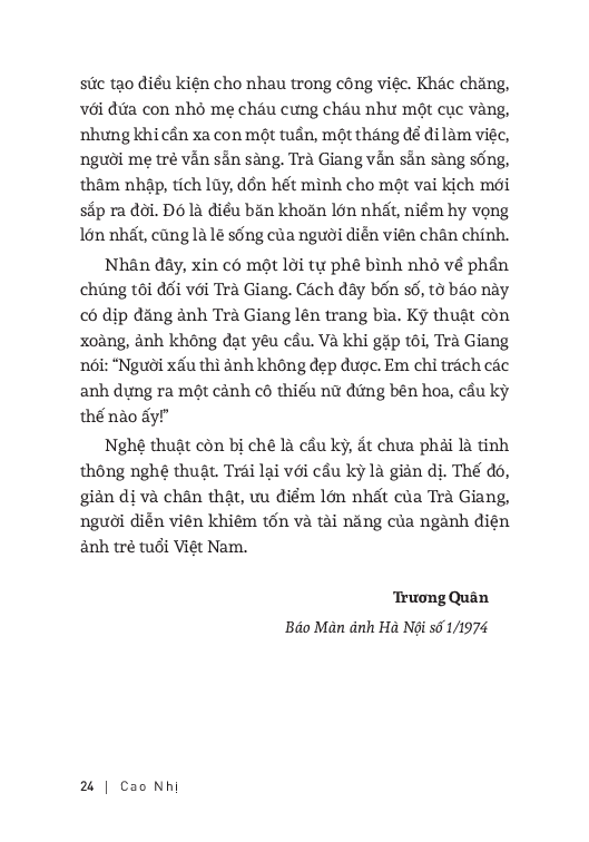 Chuyện Người Mê Phim Số 2 - Cao Nhị