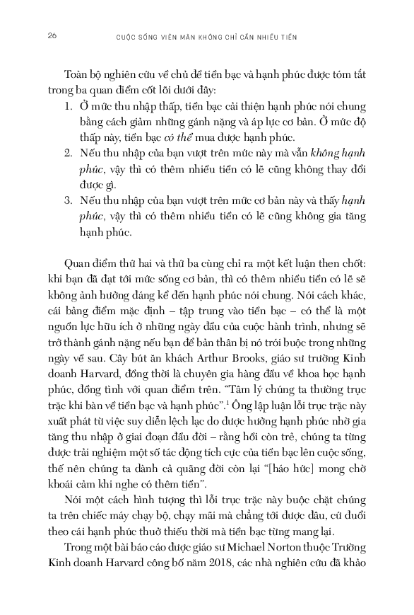 Cuộc Sống Viên Mãn Không Chỉ Cần Nhiều Tiền - 
Sahil Bloom