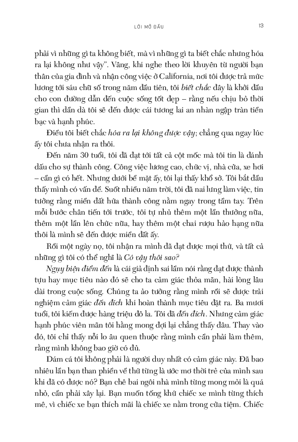 Cuộc Sống Viên Mãn Không Chỉ Cần Nhiều Tiền - 
Sahil Bloom