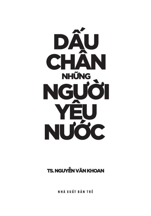 Dấu Chân Những Người Yêu Nước - 
Nguyễn Văn Khoan