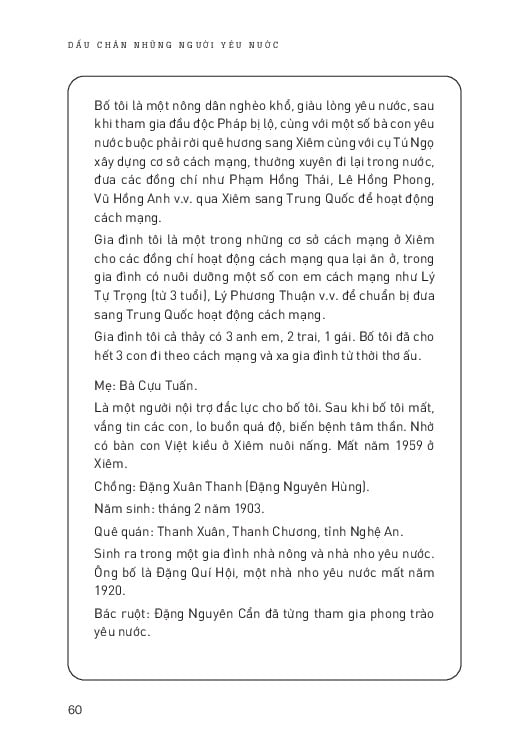 Dấu Chân Những Người Yêu Nước - 
Nguyễn Văn Khoan