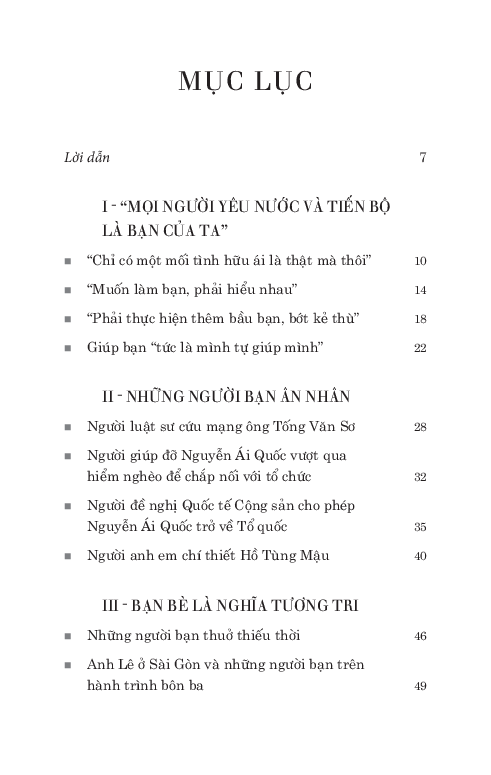 Di Sản Hồ Chí Minh - Bác Hồ Với Những Người Bạn - Hà Minh Hồng (Chủ biên)