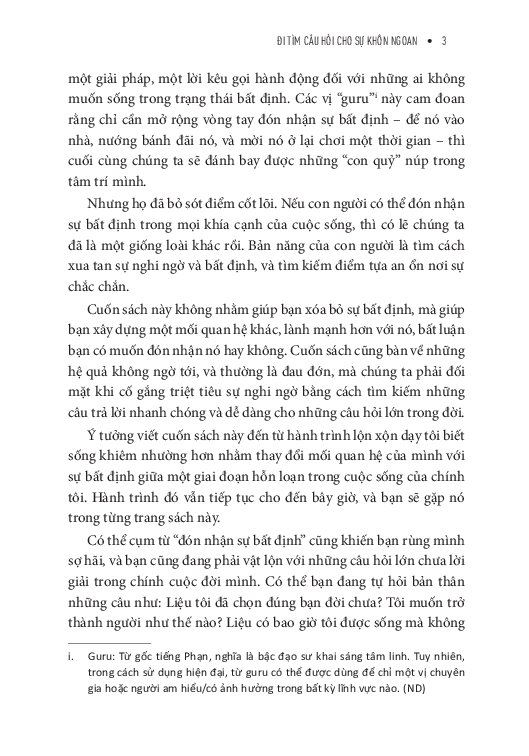 Đi Tìm Câu Hỏi Cho Sự Khôn Ngoan - Elizabeth Weingarten