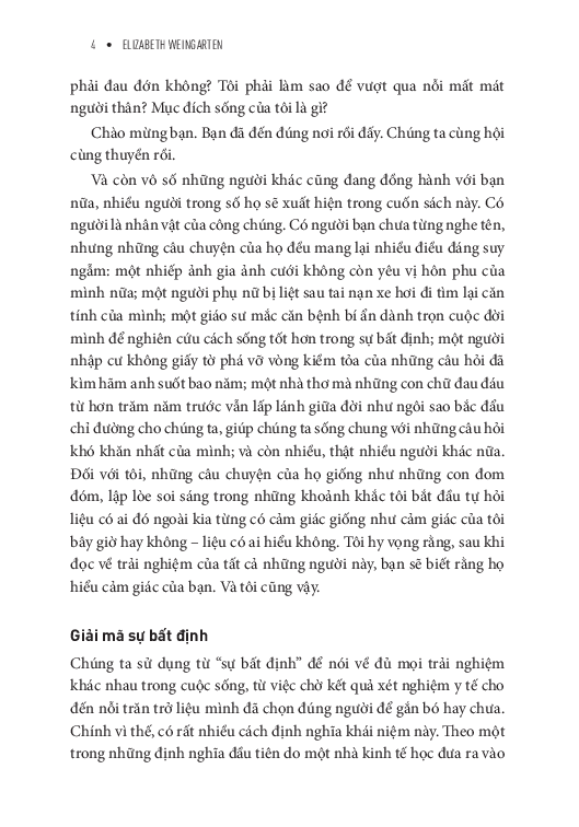 Đi Tìm Câu Hỏi Cho Sự Khôn Ngoan - Elizabeth Weingarten