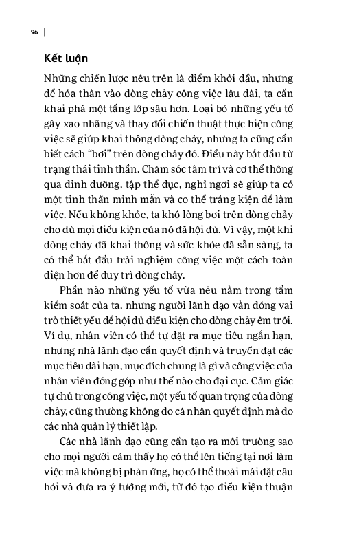 Dòng Chảy - Khi Bạn Ở Phiên Bản Tốt Nhất - 
Stewart I. Donaldson, Matthew Dubin