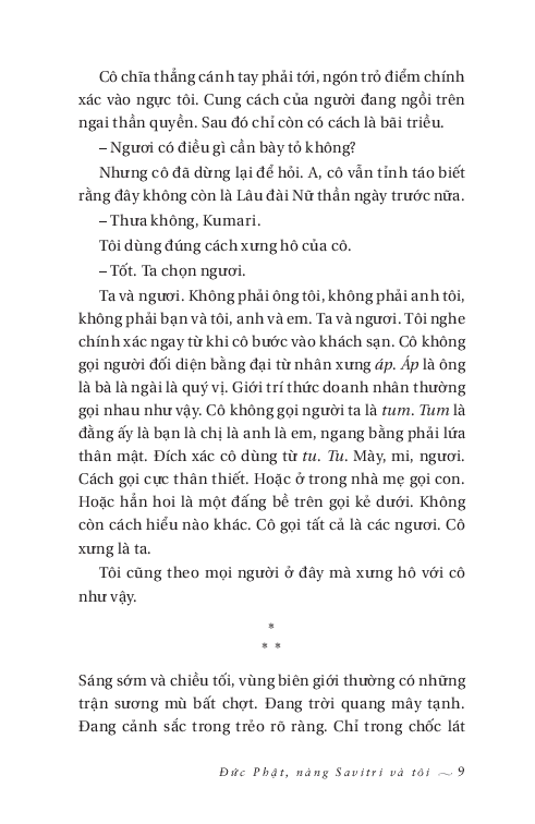 Đức Phật, Nàng Savitri Và Tôi - Hồ Anh Thái