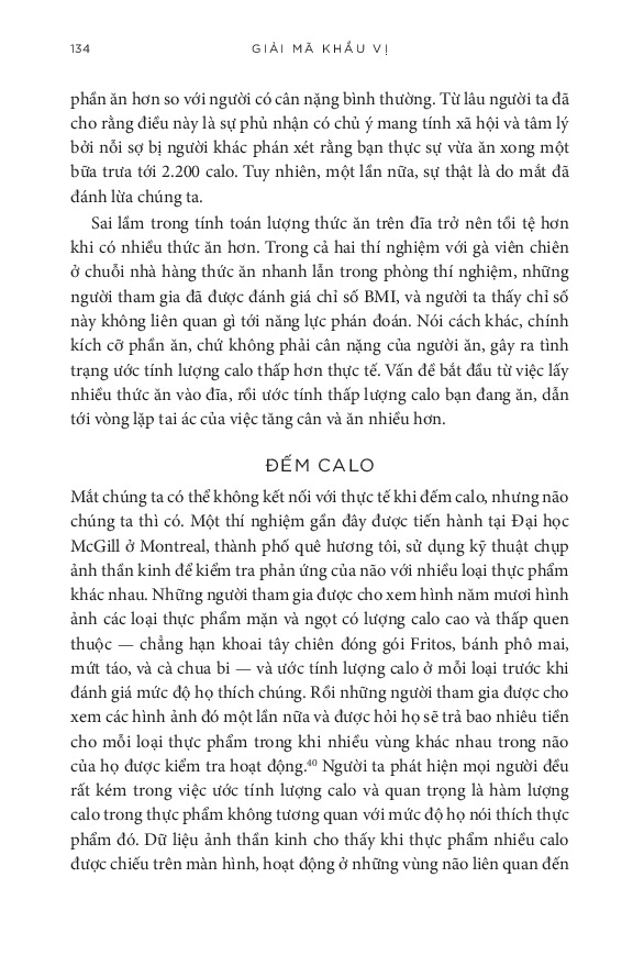 Giải Mã Khẩu Vị - Ăn Uống Ngon Lành - Vóc Dáng Khỏe Mạnh - 
Rachel Herz