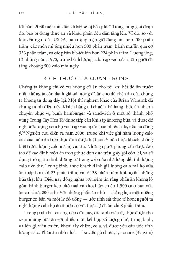 Giải Mã Khẩu Vị - Ăn Uống Ngon Lành - Vóc Dáng Khỏe Mạnh - 
Rachel Herz