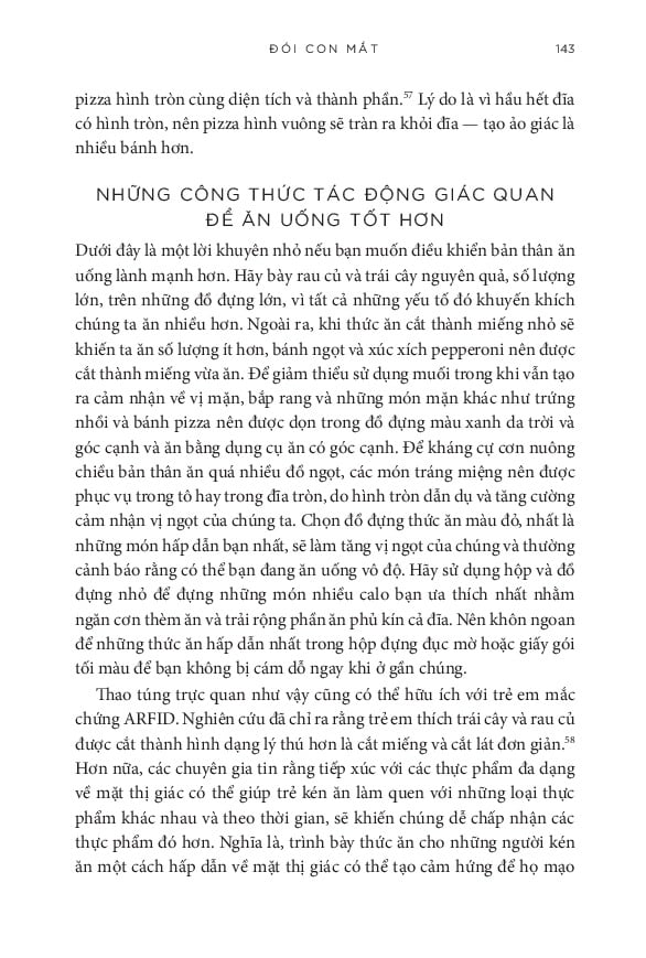Giải Mã Khẩu Vị - Ăn Uống Ngon Lành - Vóc Dáng Khỏe Mạnh - 
Rachel Herz