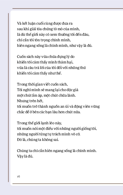 Dám Sống Thật Với Mình - 
Kim Suhyun