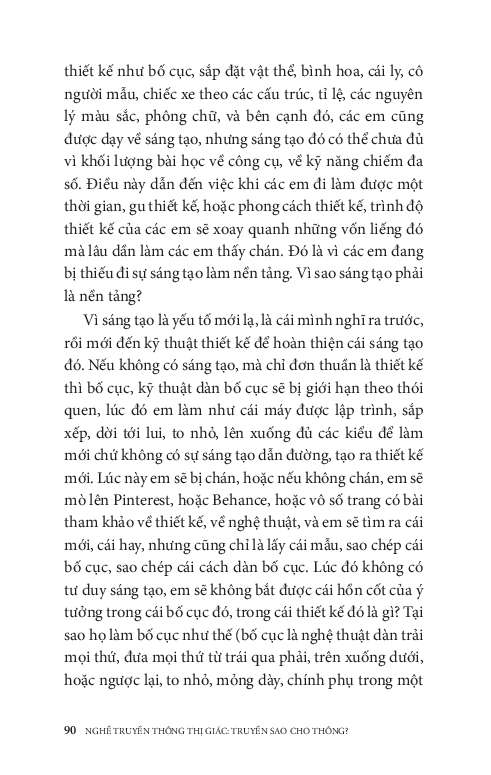 Nghề Truyền Thông Thị Giác - Truyền Sao Cho Thông - Phan Trọng Bình (Bưởi)