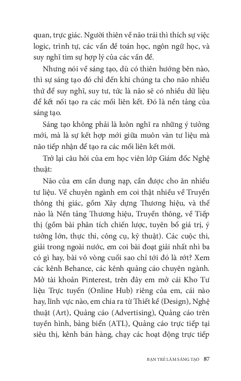 Nghề Truyền Thông Thị Giác - Truyền Sao Cho Thông - Phan Trọng Bình (Bưởi)