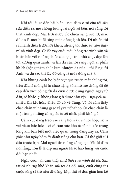 Ngưng Tìm Lượt Thích - Buông Bỏ Nhu Cầu Được Công Nhận Để Sống Cuộc Đời Tự Do Và Tuyệt Đối - Susie Moore