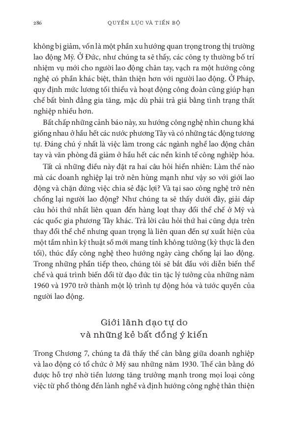 Quyền Lực Và Tiến Bộ - Daron Acemoglu, Simon Johnson