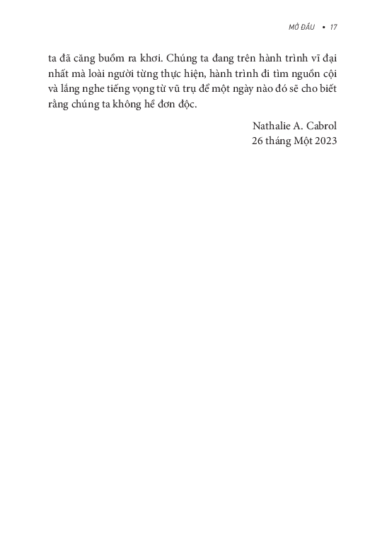 Sự Sống Bí Ẩn Trong Vũ Trụ - Nathalie A. Cabrol