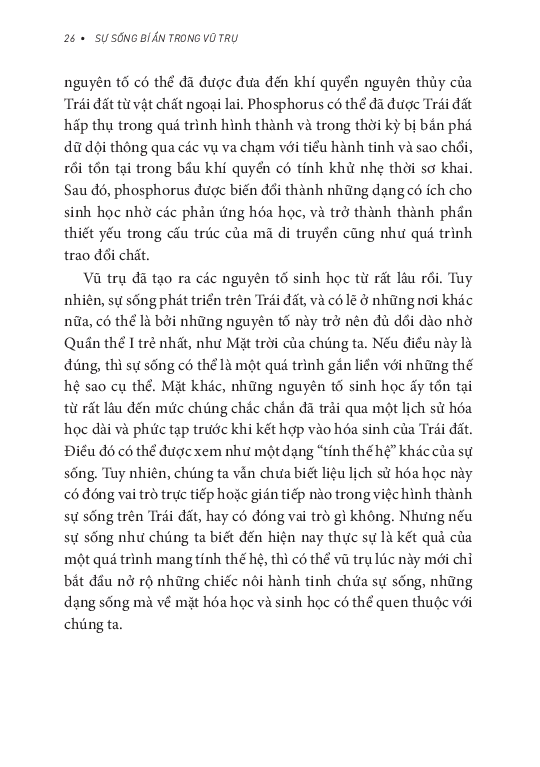 Sự Sống Bí Ẩn Trong Vũ Trụ - Nathalie A. Cabrol
