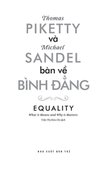 Thomas Piketty Và Michael Sandel Bàn Về Bình Đẳng - Michael Sandel, Thomas Piketty