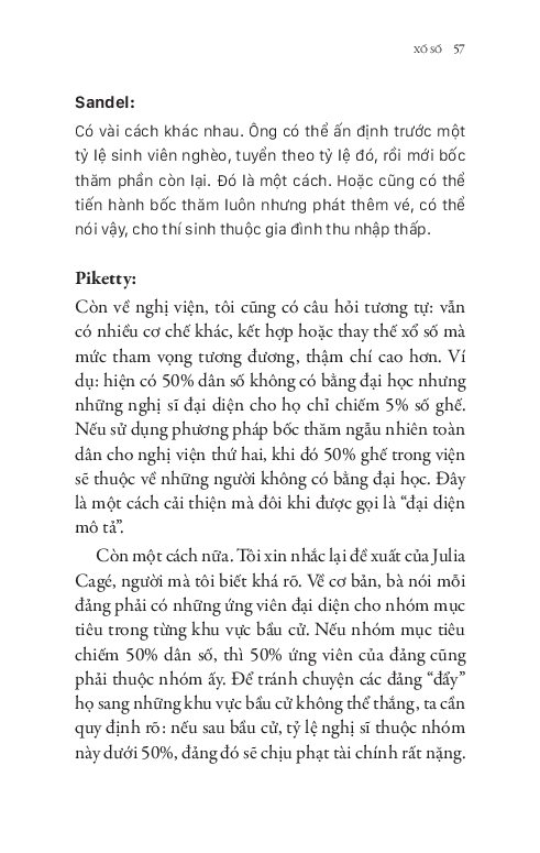 Thomas Piketty Và Michael Sandel Bàn Về Bình Đẳng - Michael Sandel, Thomas Piketty