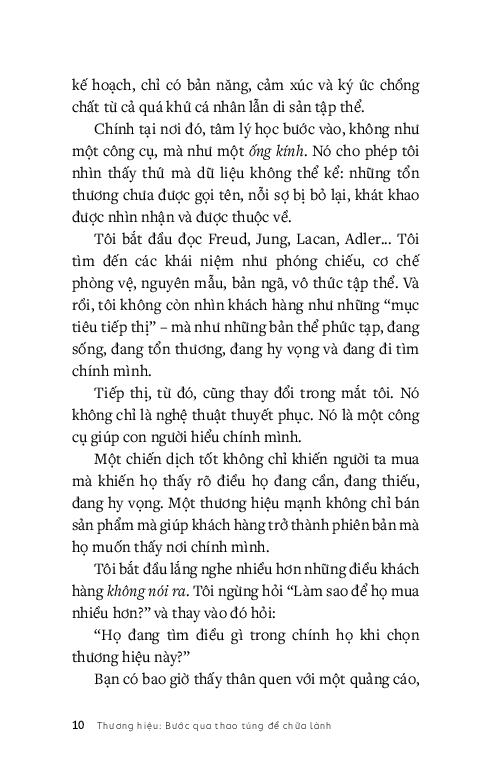 Thương Hiệu - Bước Qua Thao Túng Để Chữa Lành - Nguyễn Khoa Hồng Thành