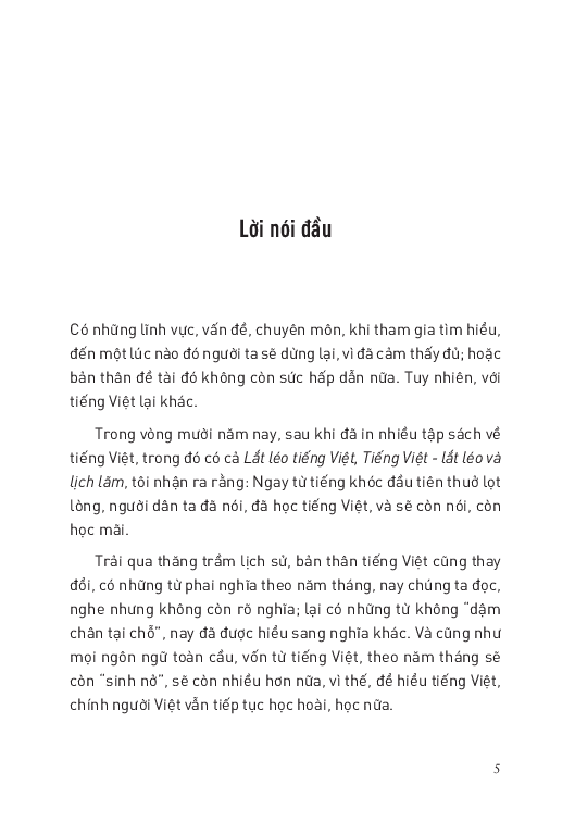 Tiếng Việt - Từ Lời Ăn Tiếng Nói Người Việt - Lê Minh Quốc