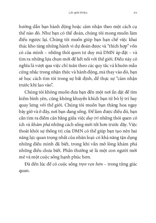 Trọn Vẹn Từng Giác Quan - Norman Farb & Zindel Segal