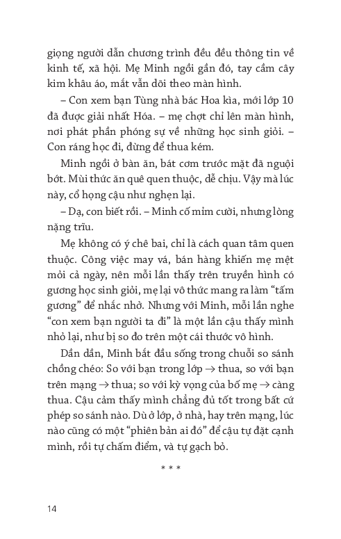 Truyện Tâm Lý Học Đường - Cái Bẫy So Sánh - Nguyễn Hạnh, Nguyễn Duy Linh
