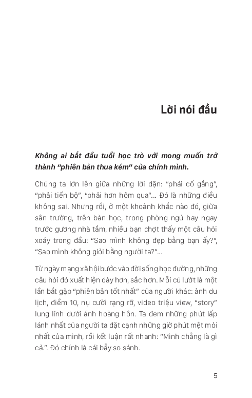 Truyện Tâm Lý Học Đường - Cái Bẫy So Sánh - Nguyễn Hạnh, Nguyễn Duy Linh