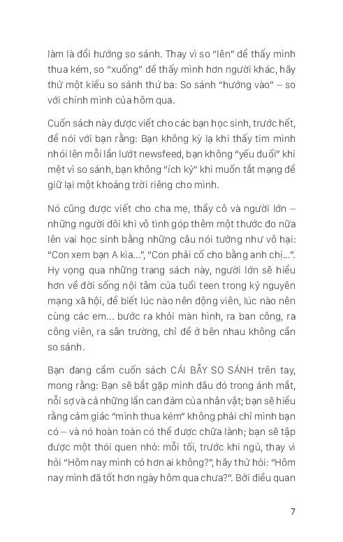 Truyện Tâm Lý Học Đường - Cái Bẫy So Sánh - Nguyễn Hạnh, Nguyễn Duy Linh