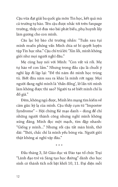 Truyện Tâm Lý Học Đường - Hội Chứng Kẻ Mạo Danh - Nguyễn Hạnh, Nguyễn Duy Linh