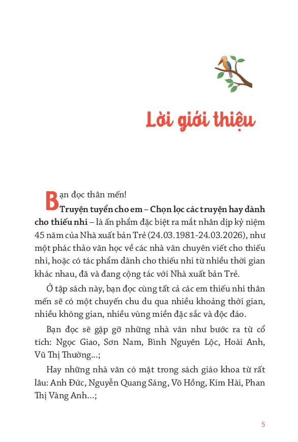 Truyện Tuyển Cho Em - 
Nhiều Tác Giả