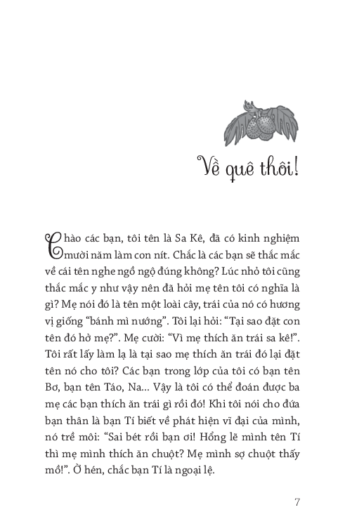 Văn Học Thiếu Nhi - Xóm Sa Kê Có Xa Không? - Vương Đình Khang